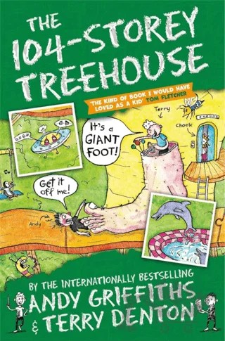 The Treehouse Series: The 104-Storey Treehouse – Andy Griffiths – Pan Macmillan kitap kapağı