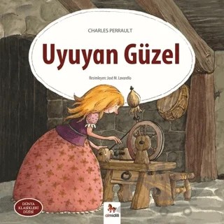 Uyuyan Güzel – Charles Perrault – Almidilli kitap kapağı