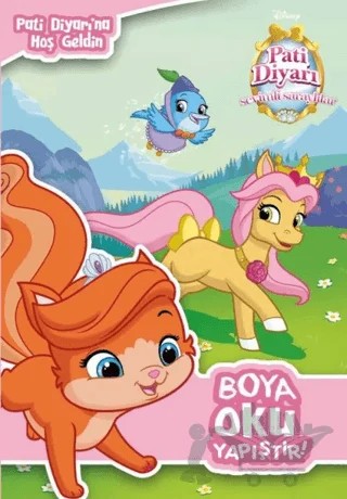 Disney Sevimli Saraylılar Boya Oku Yapıştır – Kolektif – Doğan Egmont Yayıncılık kitap kapağı