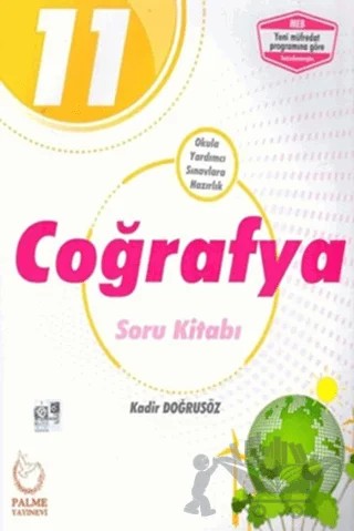 Palme 11. Sınıf Coğrafya Soru Kitabı – Kadir Doğrusöz – Palme Yayınları kitap kapağı