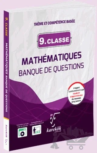 9.Classe Mathematiques Banque Questions – Kollektif – Karekök Yayıncılık kitap kapağı