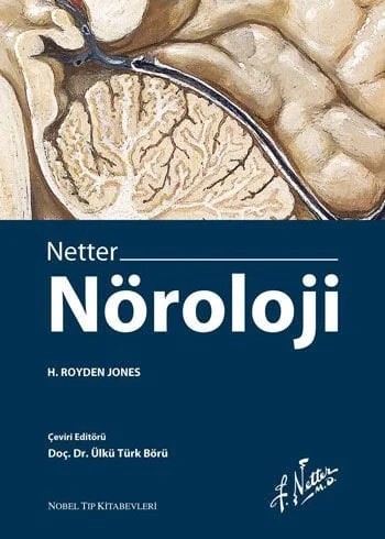 Netter Nöroloji – Nobel Tıp Kitabevleri kitap kapağı