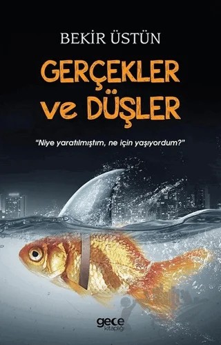 Gerçekler ve Düşler – Bekir Üstün – Gece Kitaplığı kitap kapağı