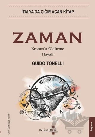 Zaman – Guido Tonelli – Yakamoz Yayınevi kitap kapağı