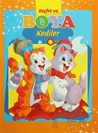 Kediler - Keşfet ve Boya – Kolektif – Revzen Kitap kitap kapağı