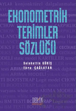 Ekonometrik Terimler Sözlüğü – Ebru Çağlayan Akay, Selahattin Güriş – Derin Yayınları kitap kapağı