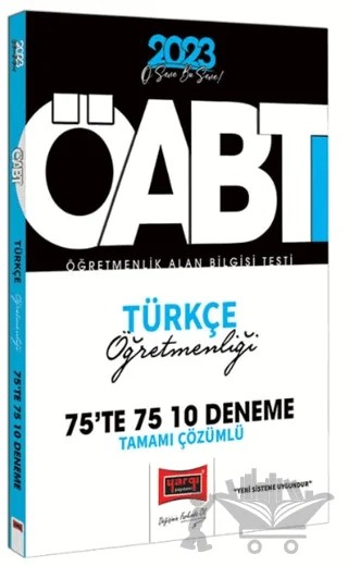 Yargı Yayınları 2023 KPSS ÖABT Türkçe Öğretmenliği Tamamı Çözümlü 10 Deneme – Kolektif – Yargı Yayınevi kitap kapağı