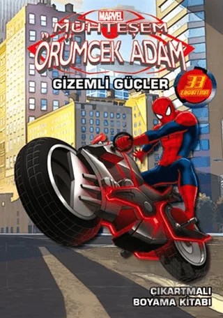 Muhteşem Örümcek Adam - Gizemli Güçler – Kolektif – Doğan Egmont Yayıncılık kitap kapağı