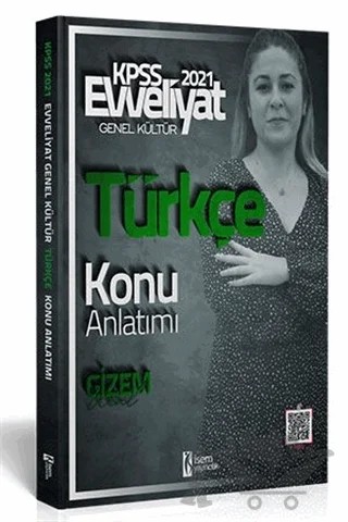 2021 Evveliyat KPSS Türkçe Konu Anlatımı – Gizem Ural – İSEM Yayıncılık kitap kapağı