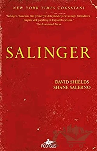 Salinger – David Shields, Shane Salerno – Pegasus Yayınları kitap kapağı