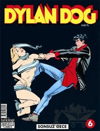 Dylan Dog Sayı 6 : Sonsuz Gece – Michelangelo La Neve – Lal Kitap kitap kapağı