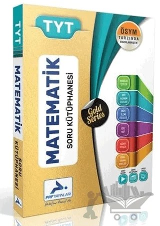 TYT Matematik Soru Kütüphanesi Gold Serisi – Kolektif – Paraf Yayınları kitap kapağı