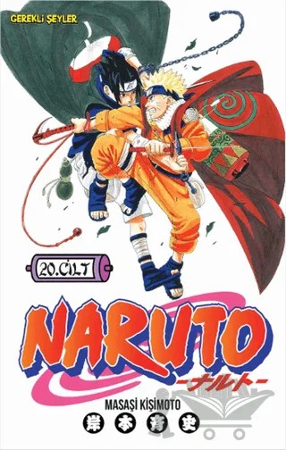 Naruto 20. Cilt – Masaşi Kişimoto – Gerekli Şeyler Yayıncılık kitap kapağı