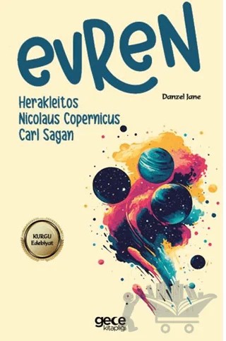 Evren – Carl Sagan, Herakleitos, Nicolaus Copernicus – Gece Kitaplığı kitap kapağı