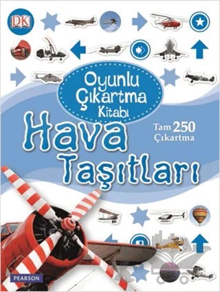 Oyunlu Çıkartma Kitabı - Hava Taşıtları – Başar Coşkunoğlu – Pearson Çocuk Kitapları kitap kapağı