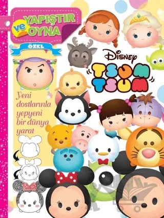 Tsum Tsum Yapıştır ve Oyna – Kolektif – Doğan Egmont Yayıncılık kitap kapağı