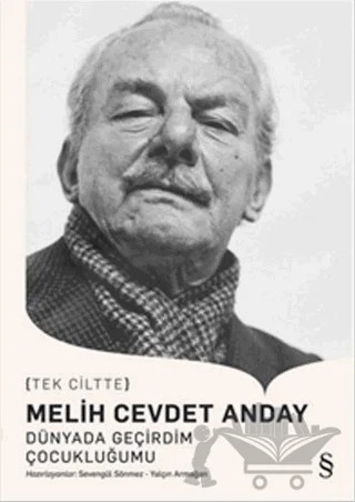 Dünyada Geçirdim Çocukluğumu – Melih Cevdet Anday – Everest Yayınları kitap kapağı