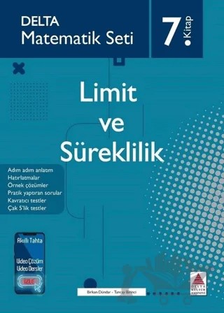Limit ve Süreklilik – Birkan Dündar, Tuncay Birinci – Delta Kültür Yayınevi kitap kapağı