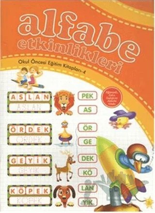 Alfabe Etkinlikleri – Kolektif – Çocuk Gezegeni kitap kapağı