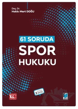 61 Soruda Spor Hukuku – Hakkı Mert Doğu – Adalet Yayınevi kitap kapağı