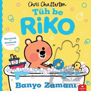 Tüh Be Riko: Banyo Zamanı – Chris Chatterton – Redhouse Kidz Yayınları kitap kapağı