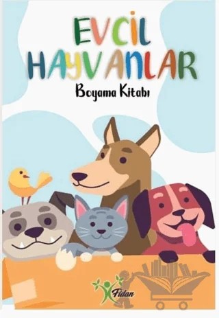 Evcil Hayvanlar - Boyama Kitabı – Kolektif – Fidan kitap kapağı