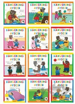 Kahverengi Ayıcık Hikaye Serisi (12 Kitap Takım) – Kolektif – Yumurcak Yayınları kitap kapağı