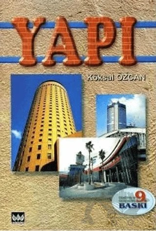Yapı – Köksal Özcan – Bilim Yayınevi kitap kapağı