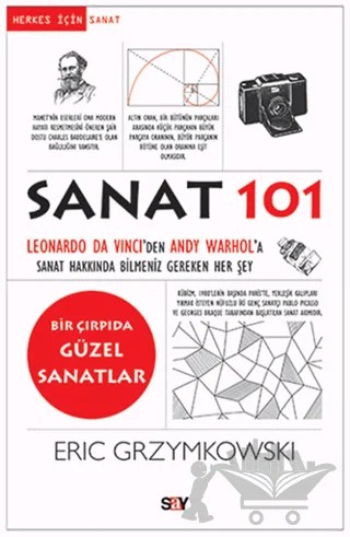 Sanat 101 – Eric Grzymkowski – Say Yayınları kitap kapağı