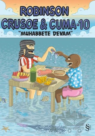 Robinson Crusoe ve Cuma 10 - Muhabbete Devam – Gürcan Yurt – Everest Yayınları kitap kapağı
