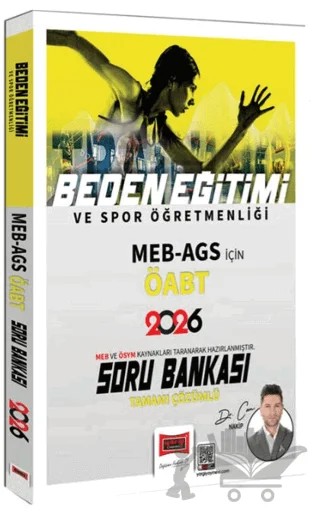 2026 ÖABT MEB-AGS Beden Eğitimi ve Spor Öğretmenliği Tamamı Çözümlü Soru Bankası – Can Nakip – Yargı Yayınevi kitap kapağı