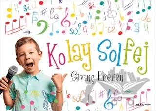 Kolay Solfej – Sevinç Ereren – Alfa Yayınları kitap kapağı