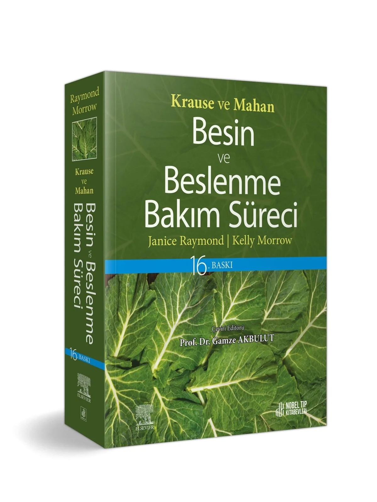Krause ve Mahan Besin ve Beslenme Bakım Süreci – Nobel Tıp Kitabevleri kitap kapağı