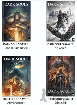Dark Souls 4 Kitap Set – George Mann, Alan Quah – Eksik Parça Yayınları kitap kapağı