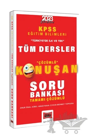 Yargı Yayınları 2023 KPSS Eğitim Bilimleri Tüm Dersler Tamamı Çözümlü Konuşan Soru Bankası – Kolektif – Yargı Yayınevi kitap kapağı