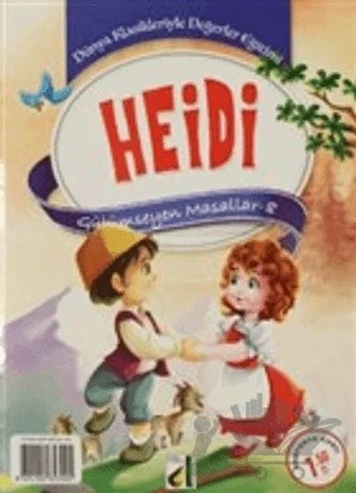Heidi / Pinokyo - Gülümseyen Masallar 8 – Kolektif – Damla Yayınevi kitap kapağı