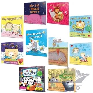 Bebeğimin İlk Hikayeleri 10'lu Set (2+Yaş) – Kolektif – Mikado Yayınları kitap kapağı