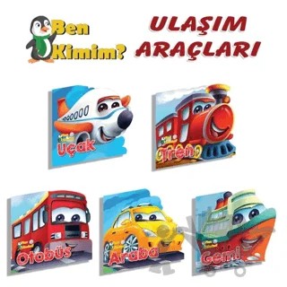 Ben Kimim Ulaşım Araçları Serisi 5 Kitap - Artenino Seti – Kolektif – Parıltı Yayınları kitap kapağı