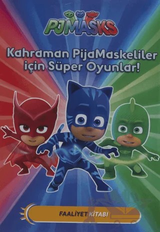 Yaysat Pj Maskeliler İçin Süper Oyunlar – Kolektif – Doğan Egmont Yayıncılık kitap kapağı