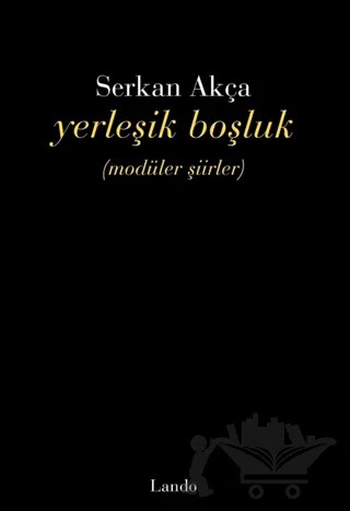 Yerleşik Boşluk – Serkan Akça – Lando Yayınları kitap kapağı