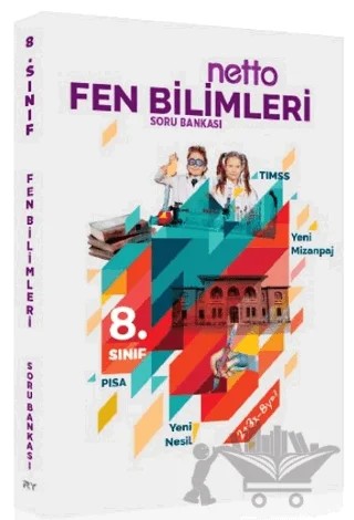 Netto Lgs 8. Sınıf Yeni Nesil Fen Bilimleri Soru Bankası – Kolektif – Referans Yayınları kitap kapağı