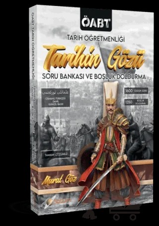 2023 ÖABT Tarih Öğretmenliği Tarihin Gözü Soru Bankası ve Boşluk Doldurma – Murat Göz – Satürn Yayınları kitap kapağı