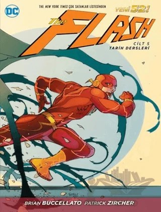 Flash Cilt: 5 Tarih Dersleri – Brian Buccellato – Arka Bahçe Yayıncılık kitap kapağı