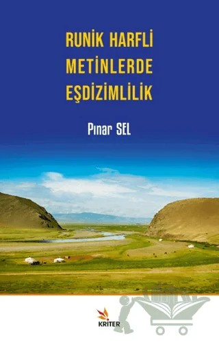 Runik Harfli Metinlerde Eşdizimlilik – Pınar Sel – Kriter Yayınları kitap kapağı