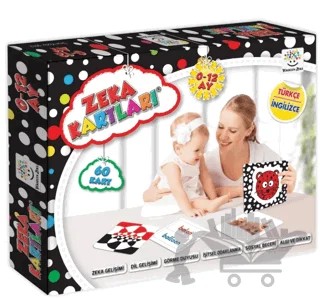 Bebek Zeka Kartları (0-12 Ay) – Kolektif – Yükselen Zeka Yayınları kitap kapağı