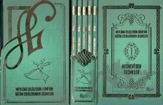 Mevlana Celaleddin Rumi'nin Bütün Eserlerinden Seçmeler (5 Kitap Takım) – Mevlana Celaleddin Rumi – Rumi Yayınları kitap kapağı