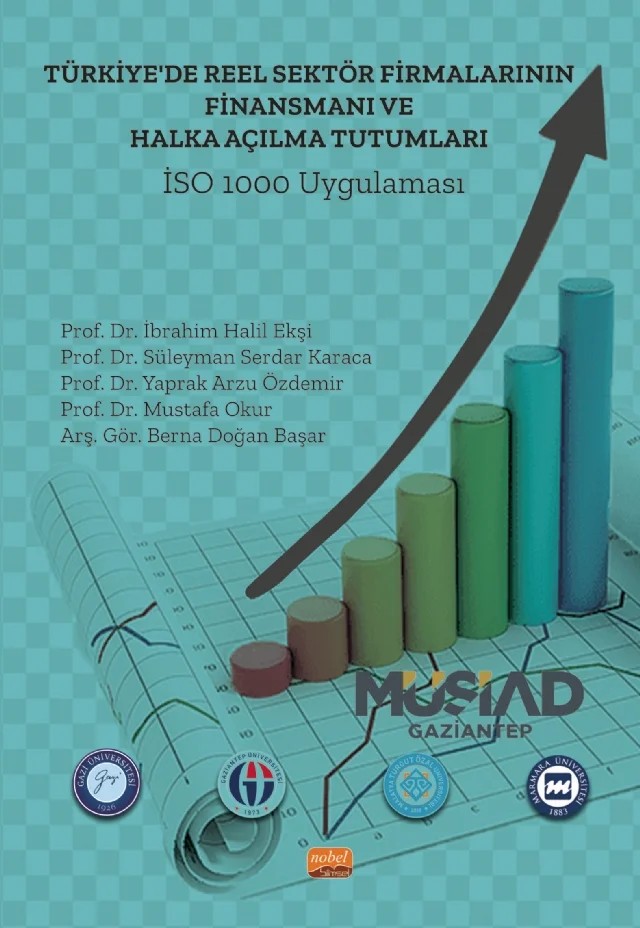 Türkiye’de Reel Sektör Firmalarının Finansmanı ve Halka Açılma Tutumları: İSO 1000 Uygulaması – İbrahim Halil Ekşi, Süleyman Serdar Karaca, Yaprak Arzu Özdemir, Mustafa Okur, Berna Doğan Başar – Nobel Bilimsel Eserler kitap kapağı