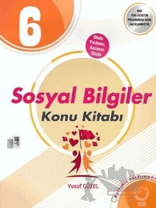 6. Sınıf Sosyal Bilgiler Konu Kitabı – Yusuf Güzel – Palme Yayınları kitap kapağı