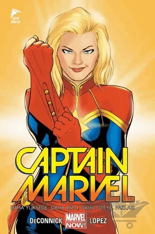 Captain Marvel Cilt 1 – Kelly Sue Deconnick – Çizgi Düşler Yayınevi kitap kapağı