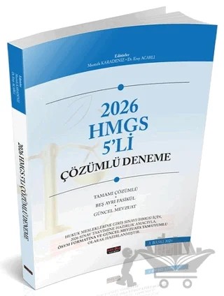 2026 HMGS 5'li Çözümlü Deneme Sınavı – Kolektif – Savaş Yayınevi kitap kapağı